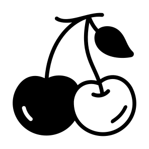 Cherries, Berries, Fruit, Food, Nutrition icon
