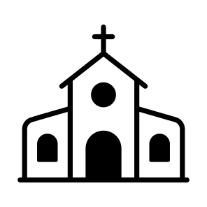 Church, Chapel, Religious, Building, Worship icon