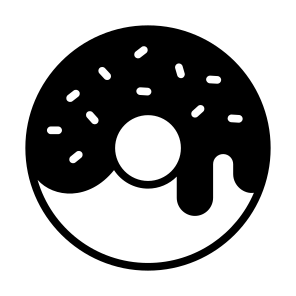 Donut, Sweet, Dessert, Confectionery, Sweetmeat icon