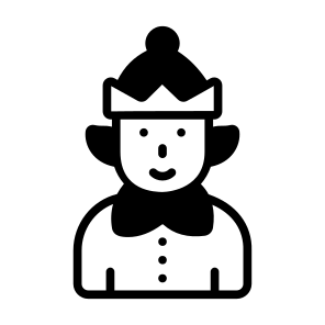 Elf, Helper, Character, Cartoon, Person icon