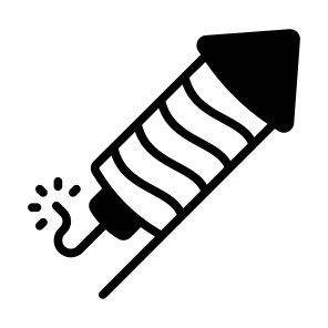 Firecracker, Firework, Cracker, Pyrotechnics, Celebration icon