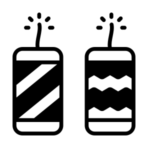 Firecrackers, Fireworks, Crackers, Celebration, Pyrotechnics icon