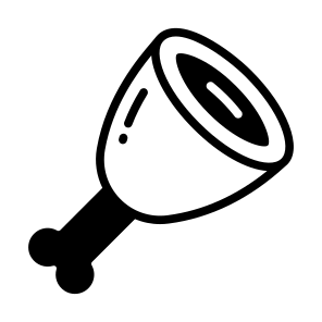 Ham, Pork, Meat, Beef, Food icon