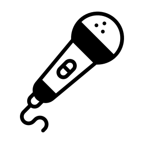 Mic, Microphone, Karaoke, Device, Singing icon