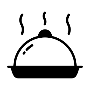 Serving, Cloche, Dish, Platter, Lid icon