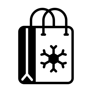 Shopping, Winter, Tote, Handbag, Purchase icon