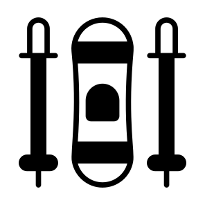 Ski, Gear, Board, Winter, Sport icon