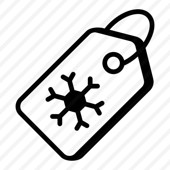 Winter, Cold, Seasonal, Tag, Label preview