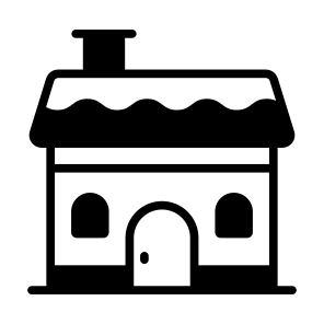 Winter, House, Home, Residence, Estate icon