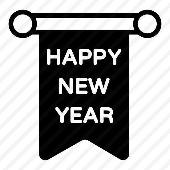 Year, Banner, Hanging, Decor, Pennant preview