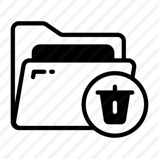 Delete, Remove, Erase, Bin, Folder preview