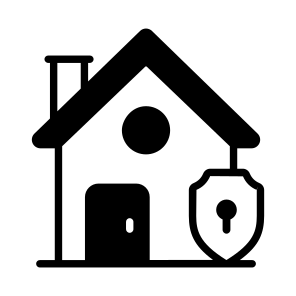 Private, Confidential, Home, House, Residence icon