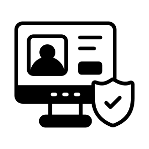 Profile, System, Online, Digital, Privacy icon