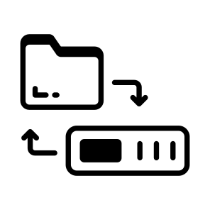 Server, Datacenter, Folder, File, Archive icon