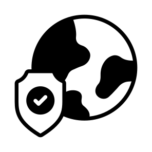 Web, Browser, Internet, Shield, Privacy,,, icon