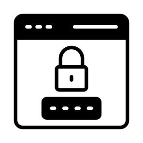 Web, Website, Site, Private, Privacy icon