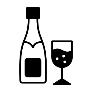 Bottles, Drink, Beverage, Festive, Celebration icon