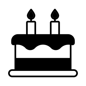 Cake, Muffin, Sweet, Dessert, Bakery icon