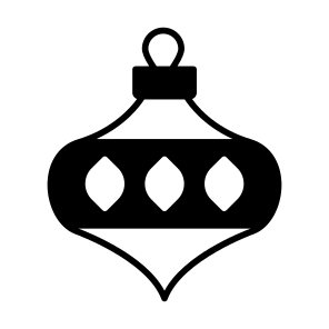 Christmas, Bauble, Decoration, Ball, Luminous icon