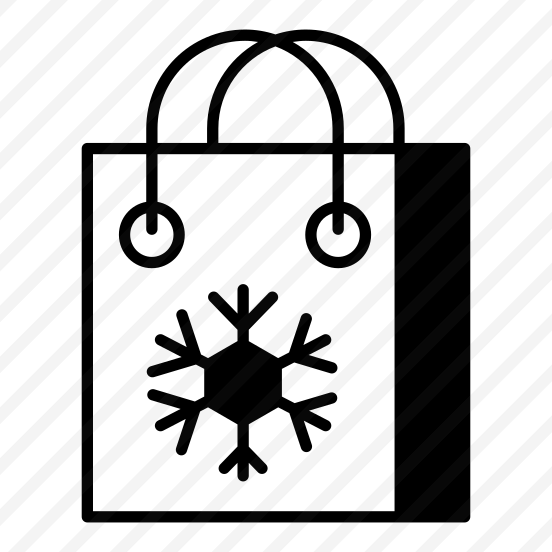 Christmas, Shopping, Bag, Jute, Tote preview