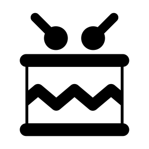 Drum, Musical, Instrument, Snare, Percussion icon