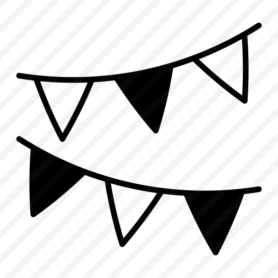 Garlands, Decoration, Pennants, Buntings, Streamer preview