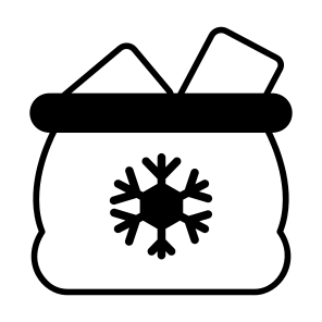 Gifts, Bag, Christmas, Santa, Surprise icon