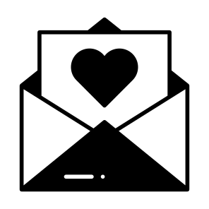 Love Letter, Message, Confession, Romantic, Envelope icon