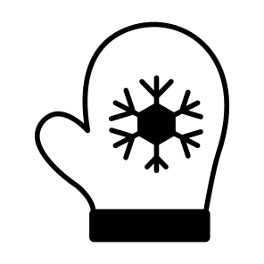 Mitten, Winiter, Glove, Christmas, Gauntlets icon