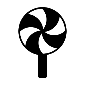 Spiral, Candy, Sweet, Lollipop, Dessert icon