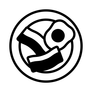Beacon, Breakfast, Brunch, Meal, Food icon