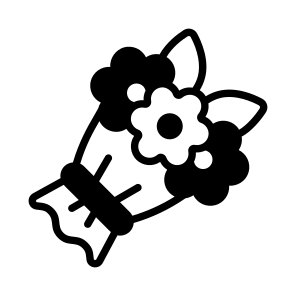 Bouquet, Flowers, Floral, Blooming, Propose icon
