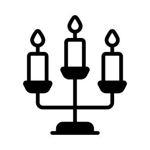 Candle Stand, Candleholder, Candles, Candelabra, Candlelight icon