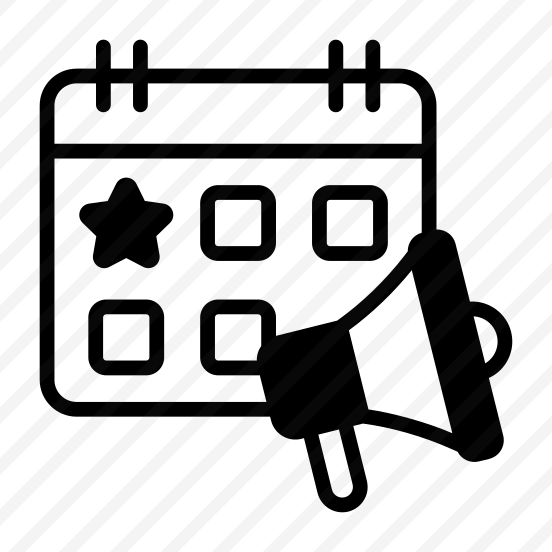 Event Announcement, Marketing, Megaphone, Planner, Event Management preview