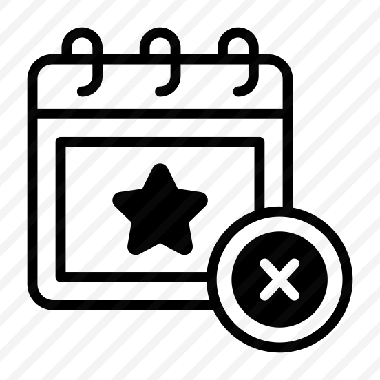 Event Cancel, Event Failed, No Event, Event Issue, Event Problem preview