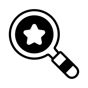 Event Search, Event Finder, Show Lookup, Schedule Search, Magnifier icon