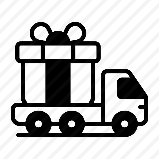 Gift Delivery, Truck, Shipping, Surprise, Present preview