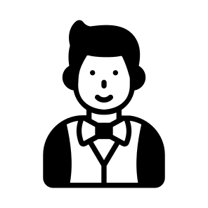 Guest, Manager, Host, Person, Character icon