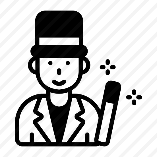 Magican, Trick, Performance, Magic Wand, Magician Character preview