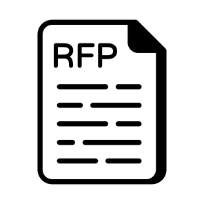 Rfp, Request, Proposal, Paper, Plan icon