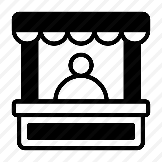 Ticket Kiosk, Booth, Counter, Stall, Ticket Stand preview
