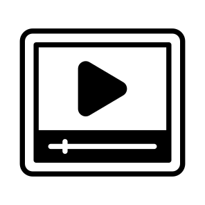 Video, Tutorial, Recording, Media, Multimedia icon