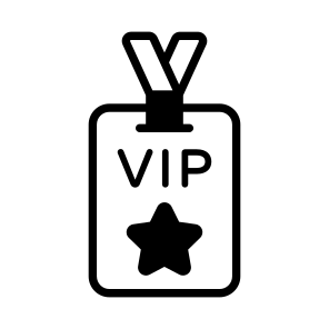 Vip Pass, Exclusive Pass, Premium Pass, Access Card, Priority Pass, icon