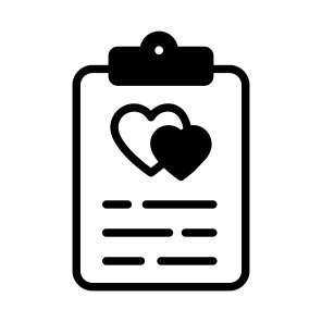 Wedding Vows, Promises, Paper, Contract, Agreement icon