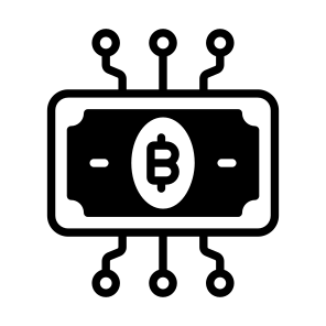 Asset, Banknote, Bitcoin, Crypto, Cryptocurrency icon