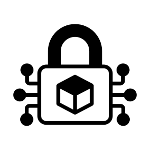 Blockchain, Lock, Padlock, Asset, Encryption icon