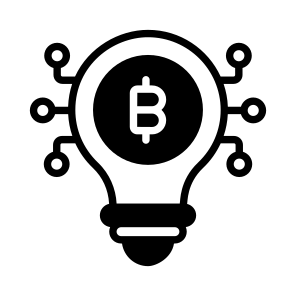 ,,idea, Innovation, Asset, Bitcoin, Crypto,,,,, icon