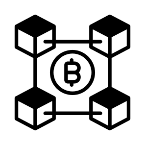 Network, Bitcoin, Crypto, Cryptocurrency, Blockchain icon