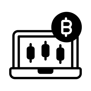 ,,trading, Chart, Market, Bitcoin, Crypto,, icon