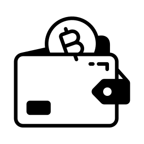 Wallet, Notecase, Billfold, Purse, Bitcoin icon